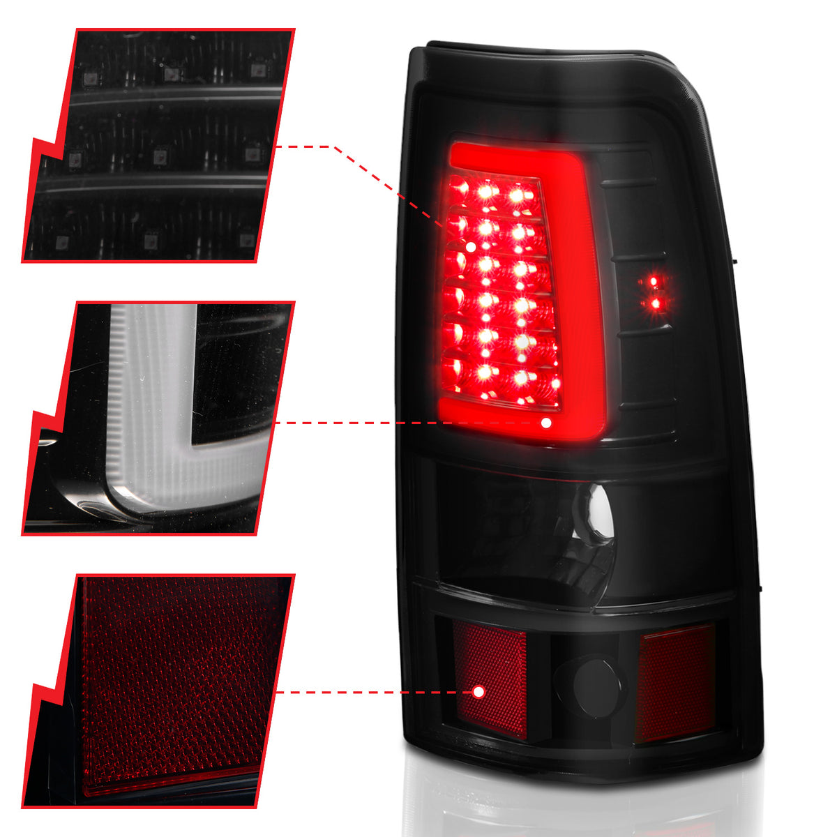 1999-2002 Chevrolet Silverado / 2001-2002 Chevrolet Silverado Tail Light Assembly