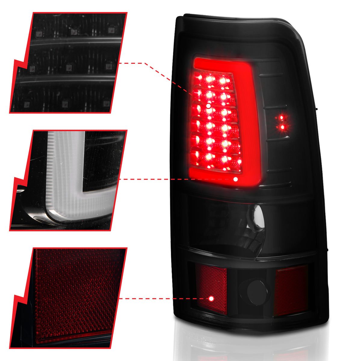 2003-2006 Chevrolet Silverado / 2007 Chevrolet Silverado Tail Light Assembly