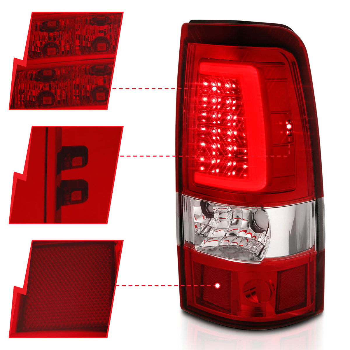 2003-2006 Chevrolet Silverado / 2007 Chevrolet Silverado Tail Light Assembly