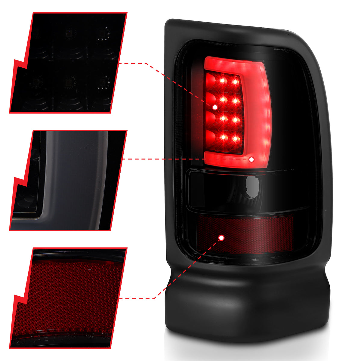 1994-2001 Dodge Ram / 1994-2002 Dodge Ram Tail Light Assembly