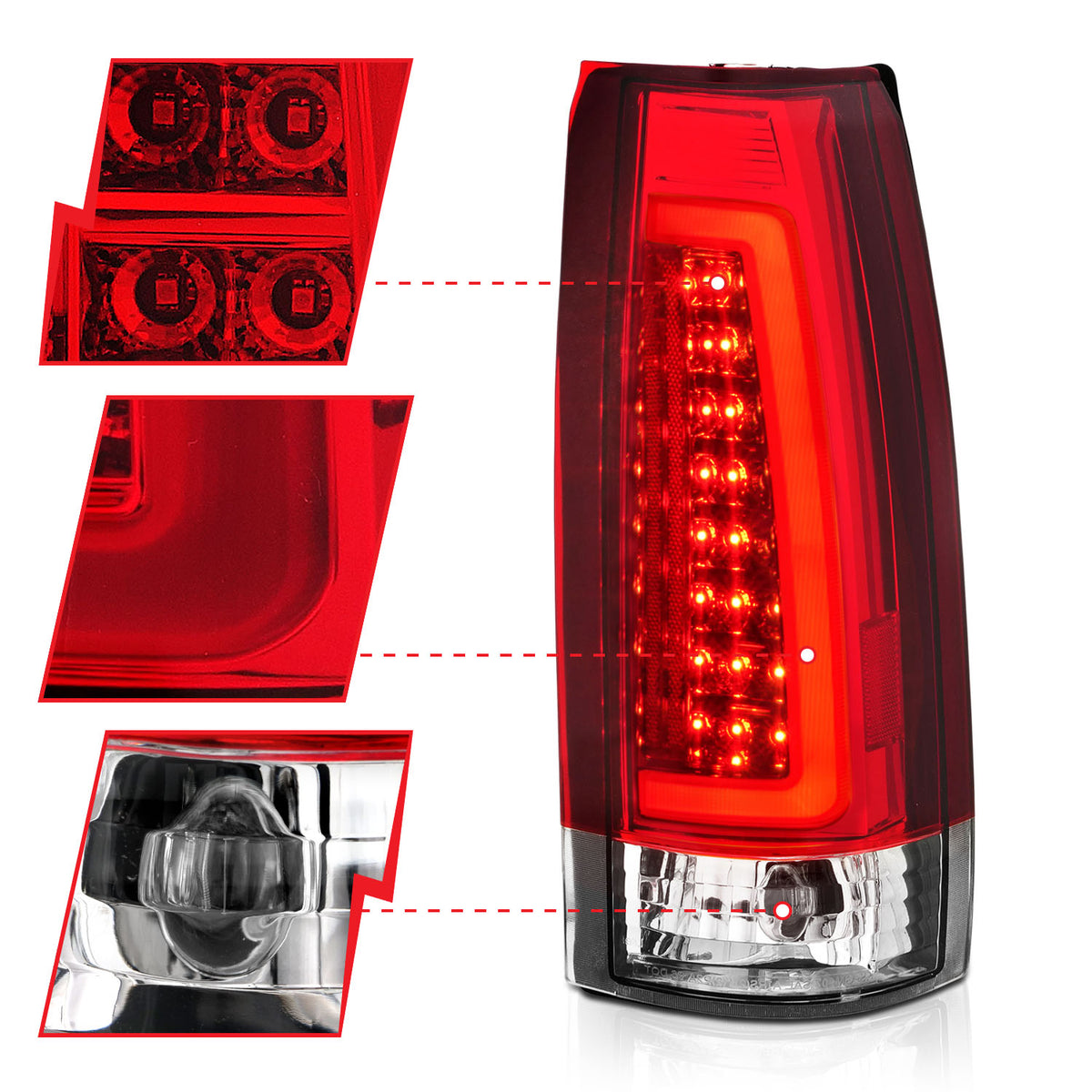 1999-2000 Cadillac Escalade / 1992-1994 Chevrolet Blazer / 1988-2001 Chevrolet C1500 Tail Light Assembly