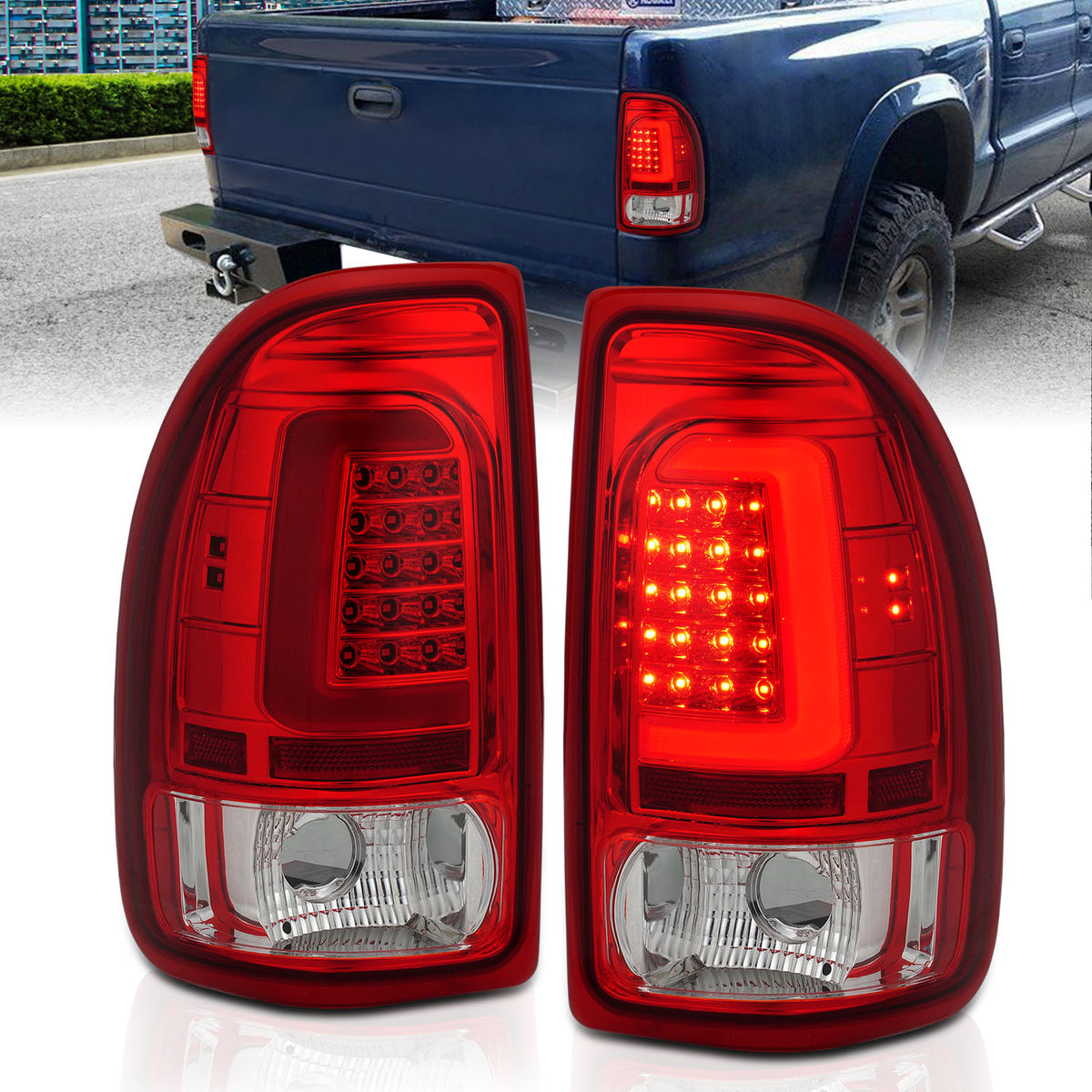 1997-2004 Dodge Dakota Tail Light Assembly