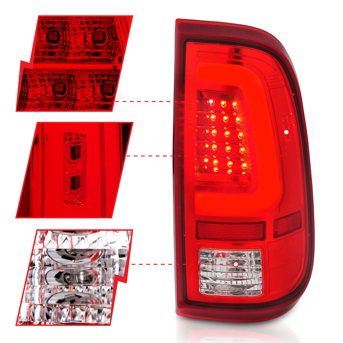 2008-2016 Ford F-250 / 2008-2016 Ford F-350 / 2008-2016 Ford F-450 Tail Light Assembly
