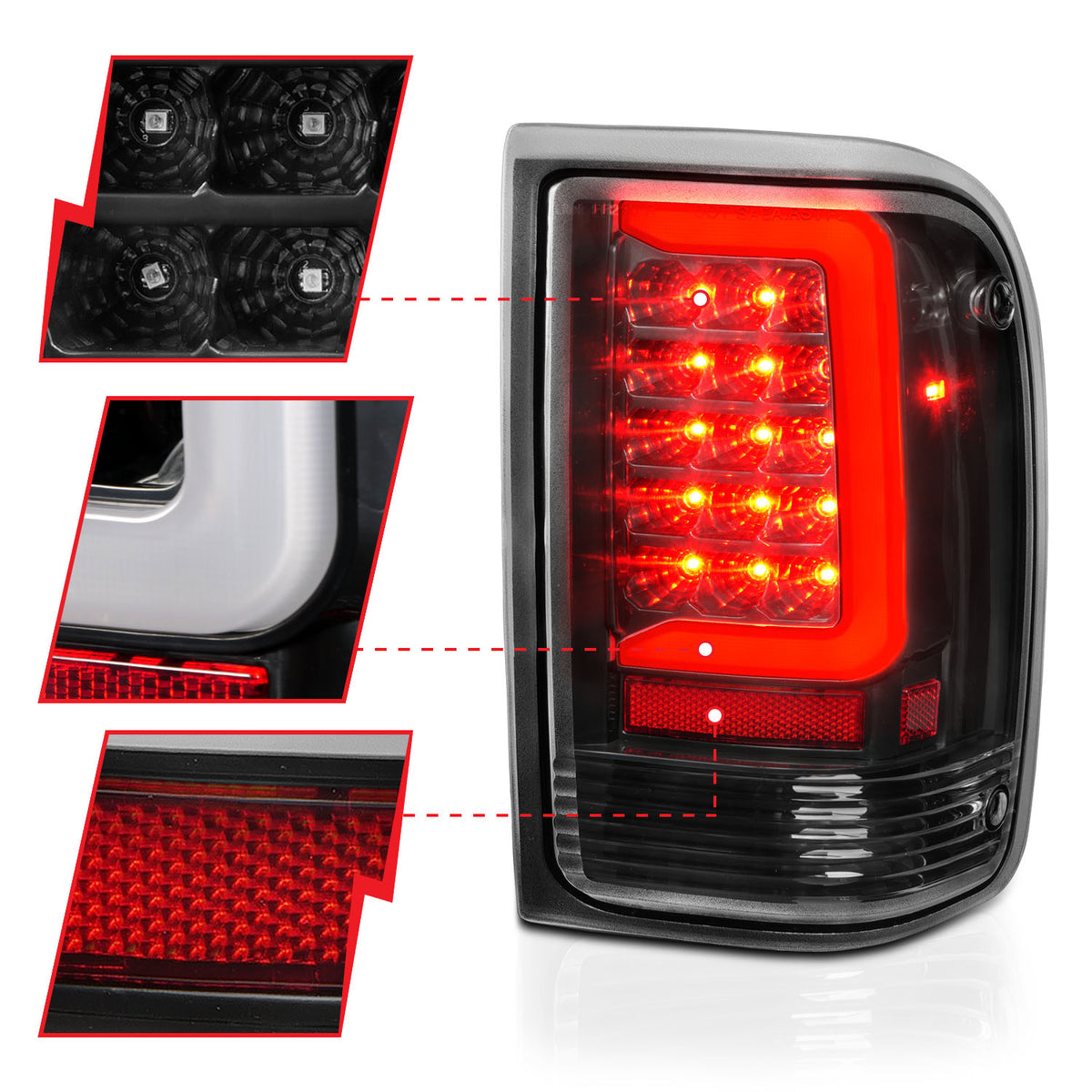 1996-1997 Ford F-100 Ranger / 1993-1997 Ford Ranger Tail Light Assembly