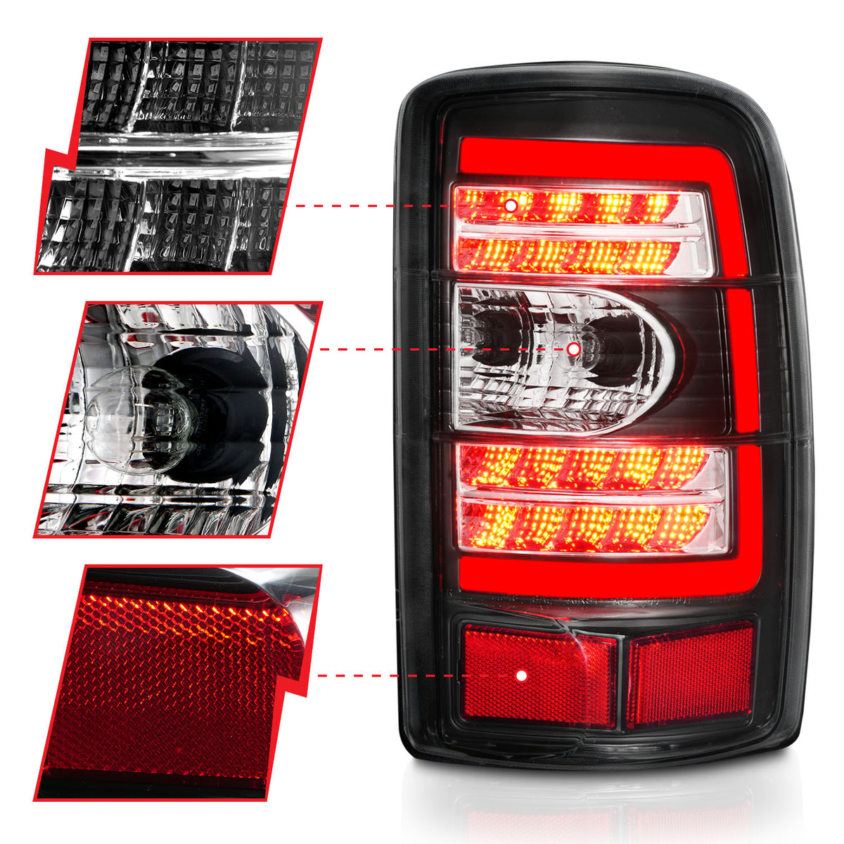 2000-2006 Chevrolet Suburban / 2000-2006 Chevrolet Tahoe Tail Light Assembly