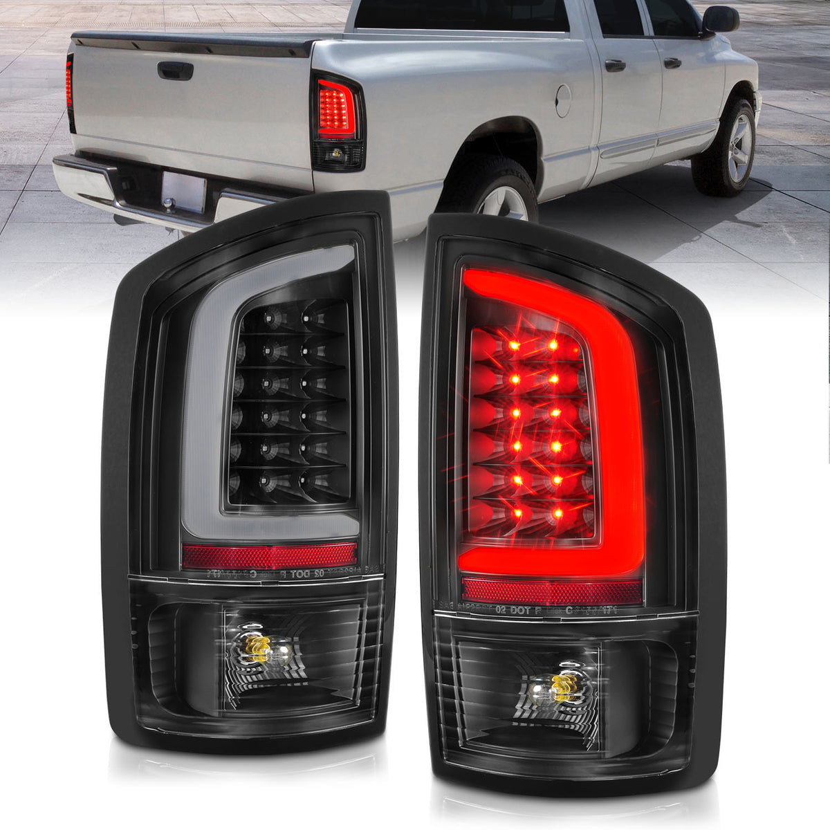 2002-2006 Dodge Ram / 2003-2006 Dodge Ram Tail Light Assembly