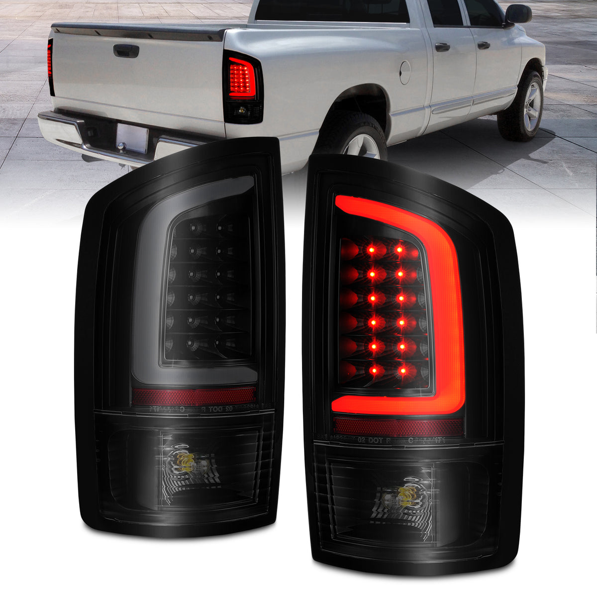 2002-2006 Dodge Ram / 2003-2006 Dodge Ram Tail Light Assembly