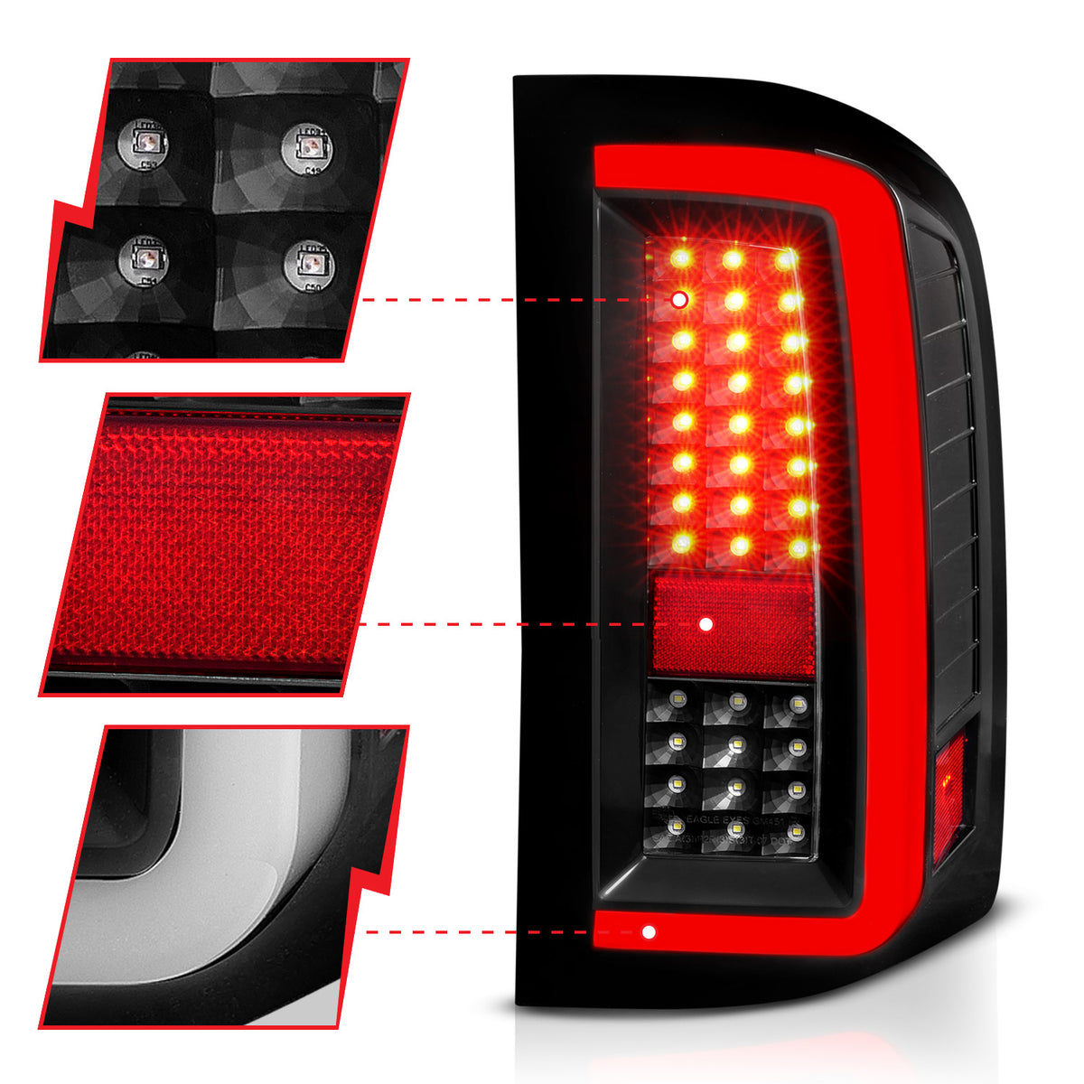 2007-2013 Chevrolet Silverado / 2007-2014 Chevrolet Silverado Tail Light Assembly