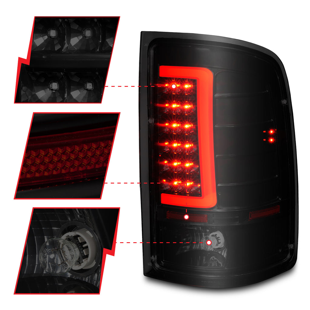 2007-2014 GMC Sierra / 2007 GMC Sierra Tail Light Assembly