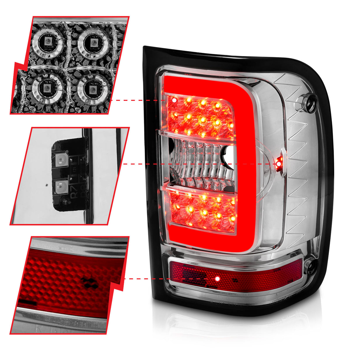 2001-2011 Ford Ranger Tail Light Assembly