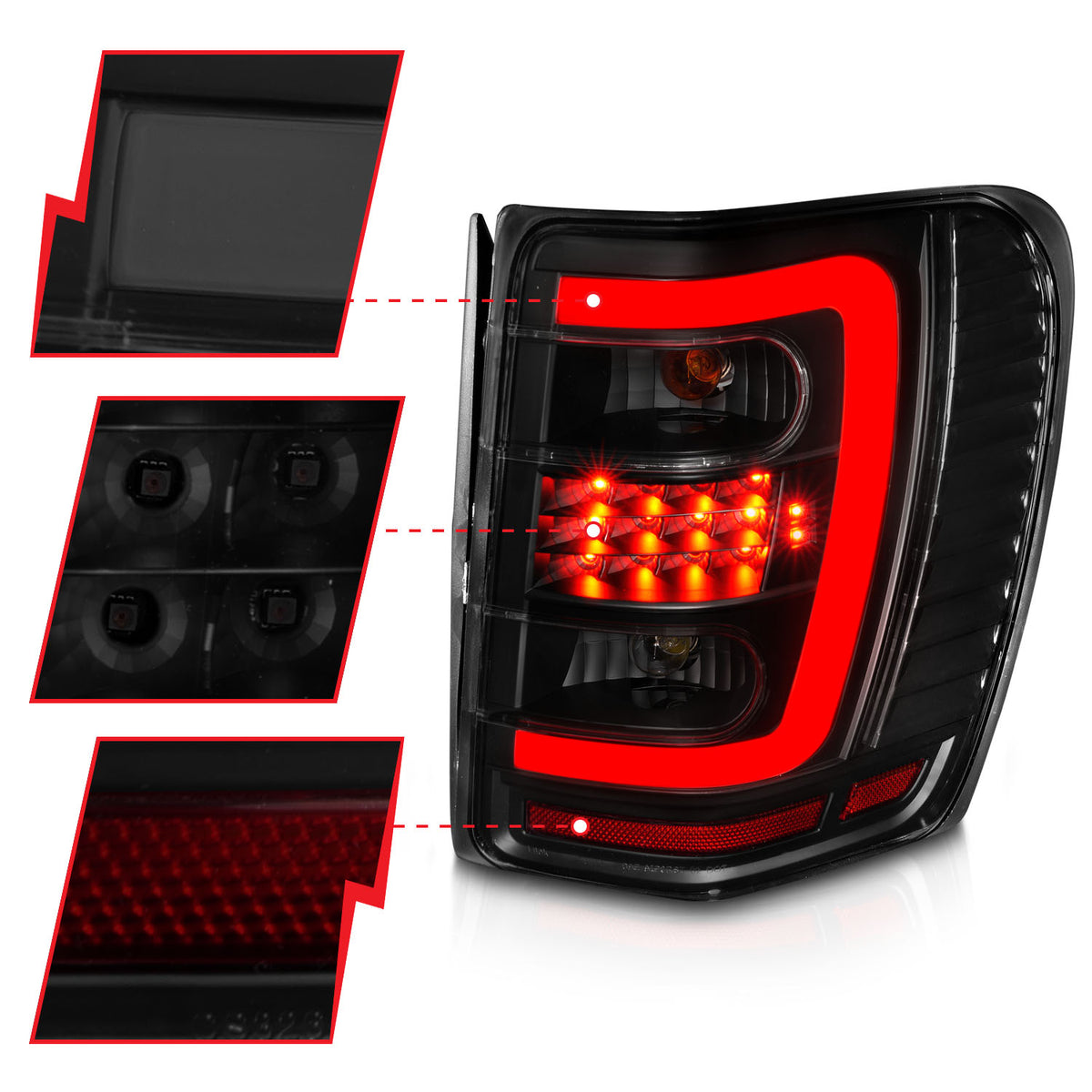 1999-2004 Jeep Grand Cherokee Tail Light Assembly