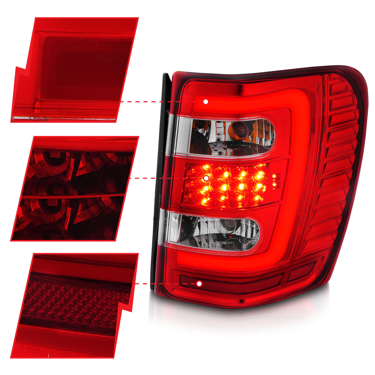 1999-2004 Jeep Grand Cherokee Tail Light Assembly