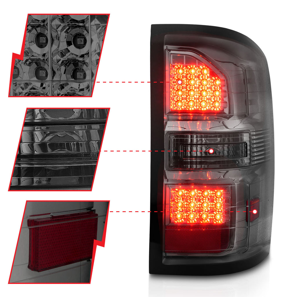 2015-2018 GMC Sierra / 2014-2018 GMC Sierra Tail Light Assembly