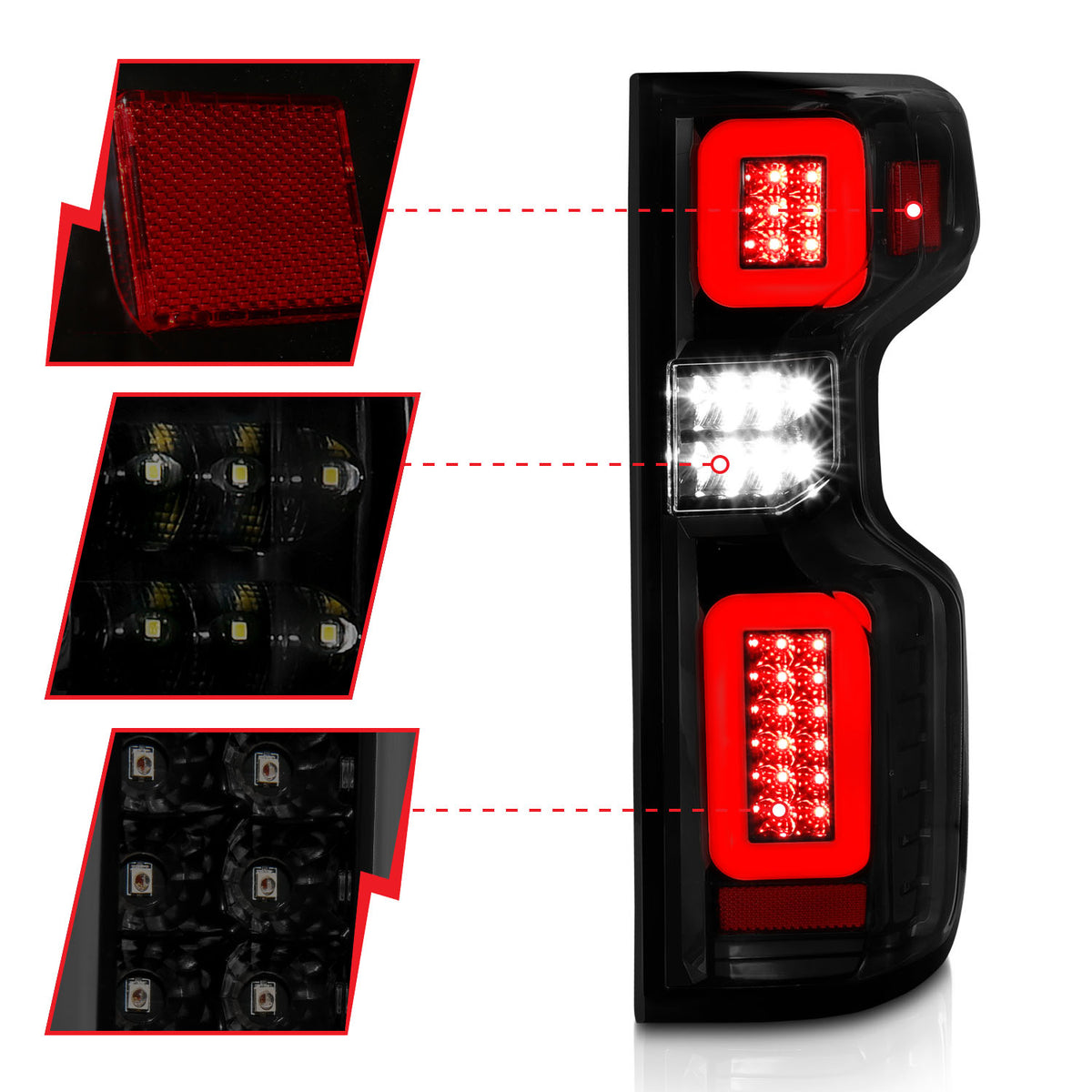 2019-2026 Chevrolet Silverado / 2020-2026 Chevrolet Silverado Tail Light Assembly