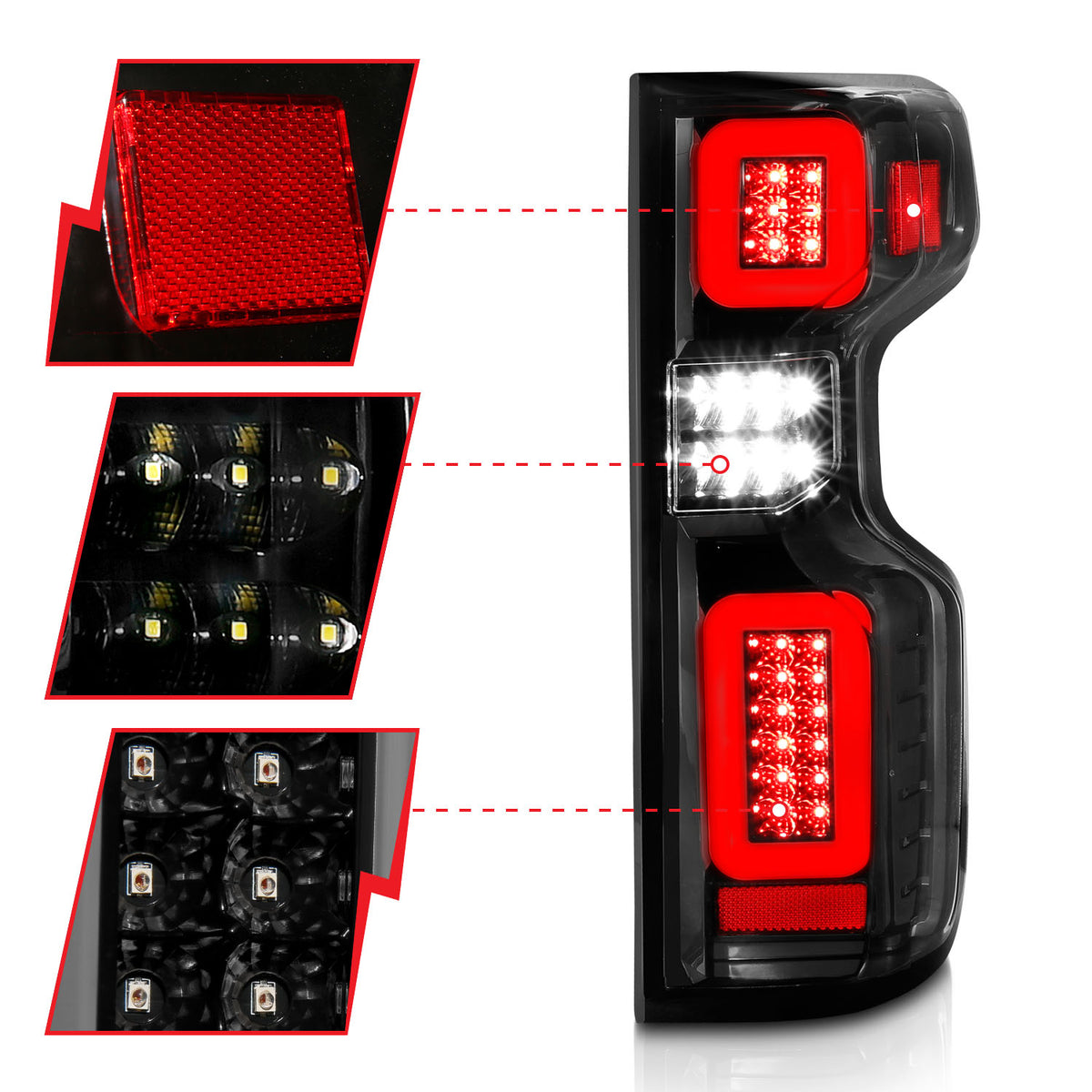 2019-2026 Chevrolet Silverado / 2020-2026 Chevrolet Silverado Tail Light Assembly