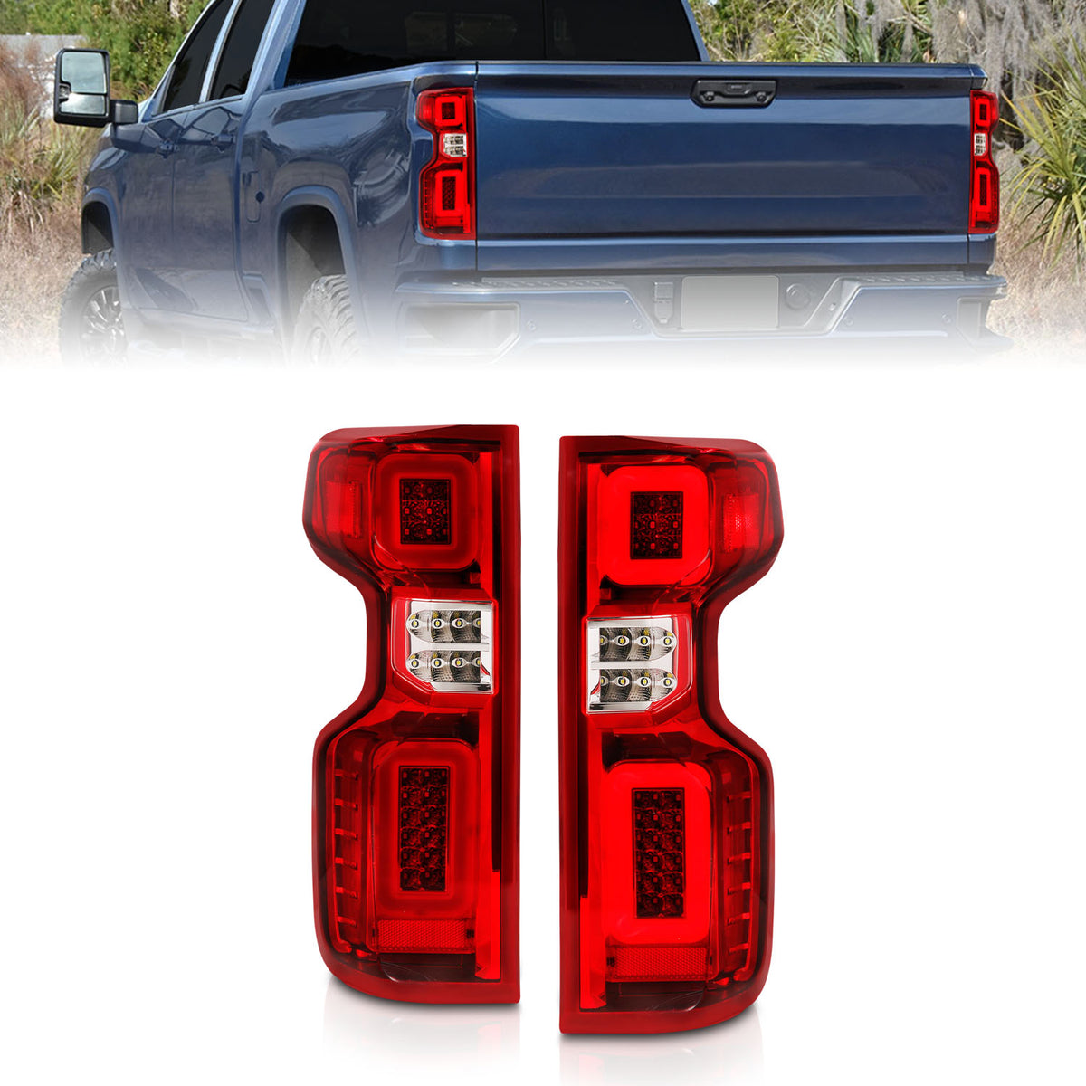 2019-2026 Chevrolet Silverado / 2020-2026 Chevrolet Silverado Tail Light Assembly