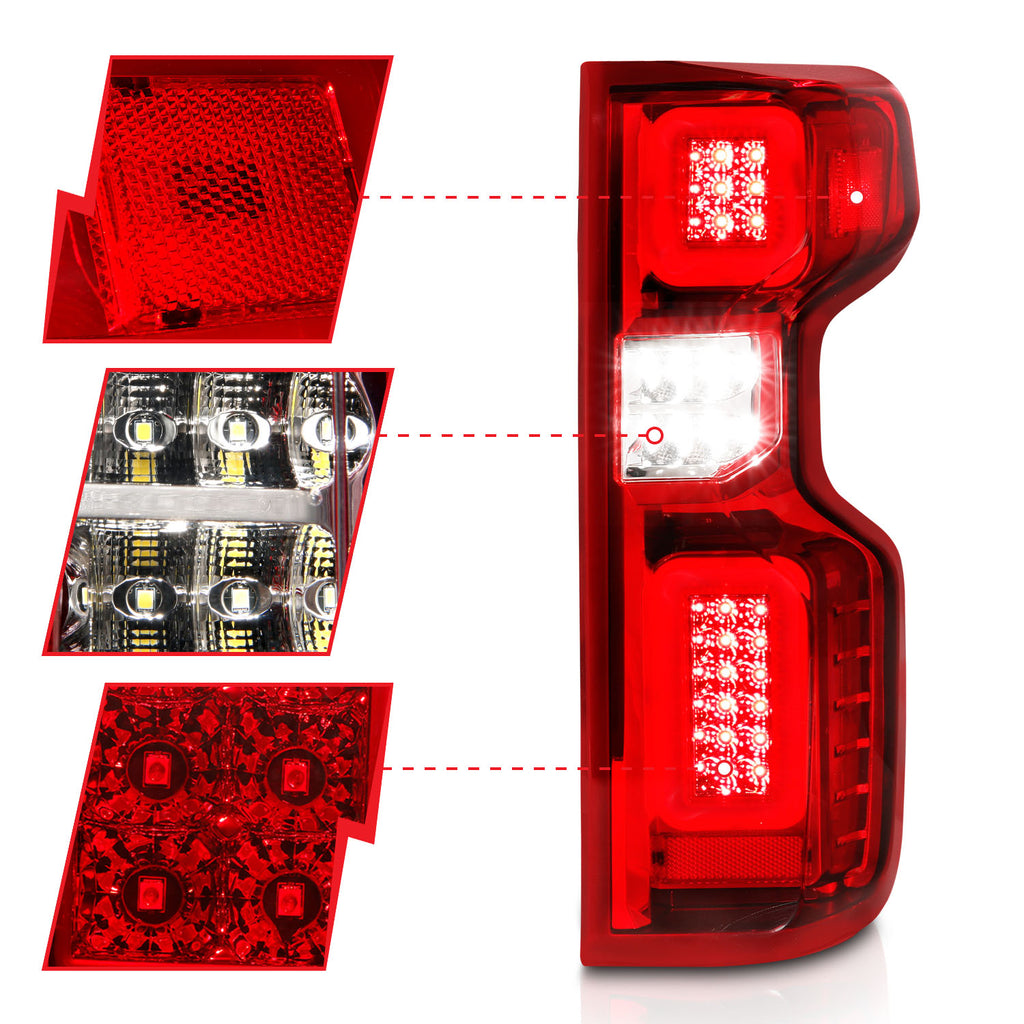 2019-2026 Chevrolet Silverado / 2020-2026 Chevrolet Silverado Tail Light Assembly