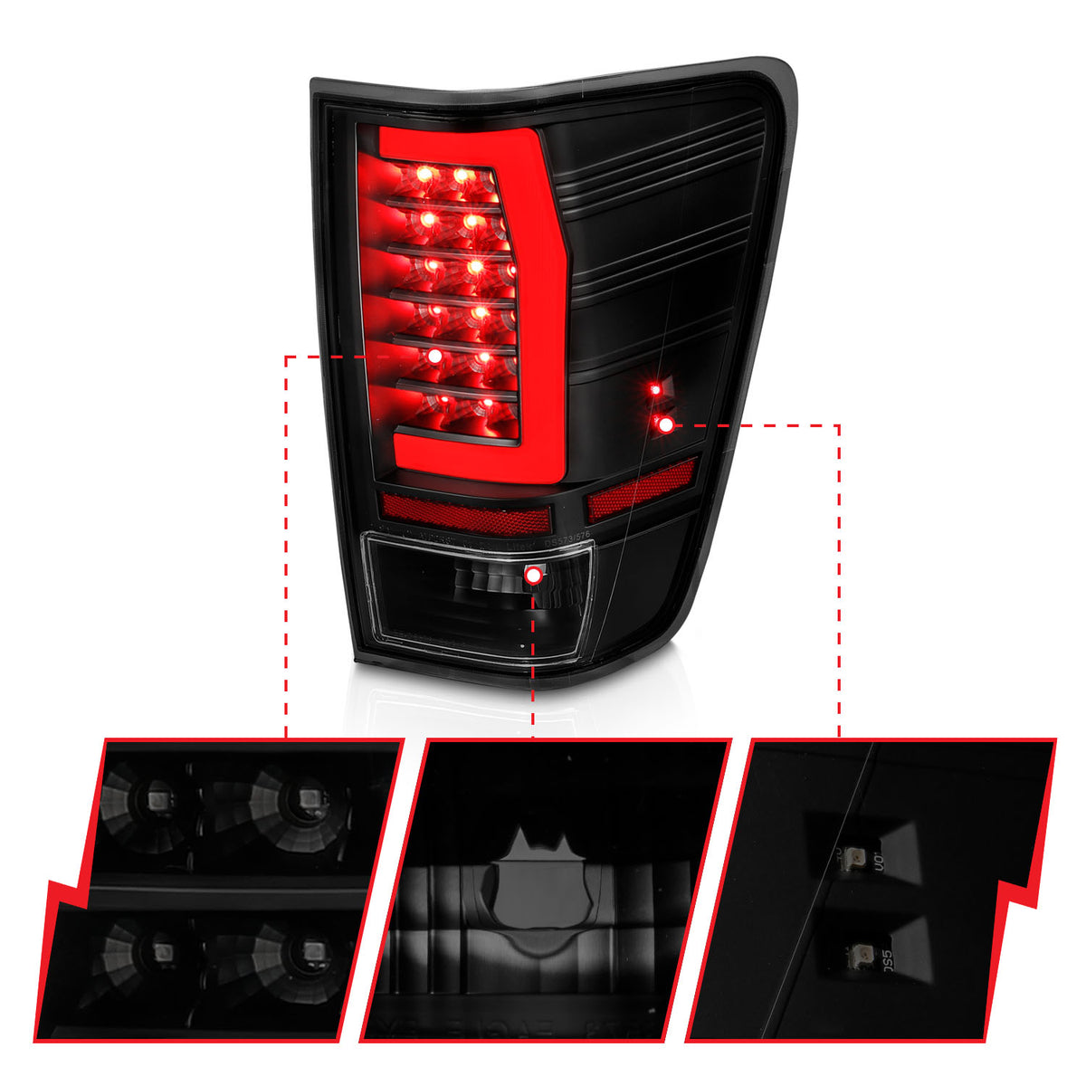 2004-2015 Nissan TITAN Tail Light Assembly