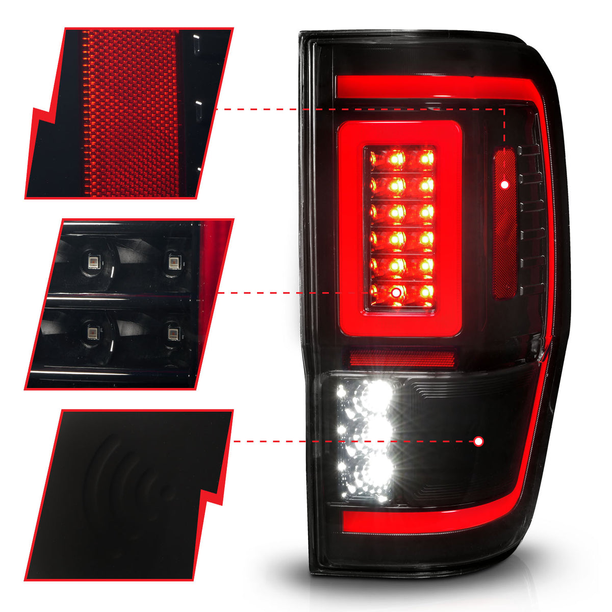 2019-2023 Ford Ranger Tail Light Assembly