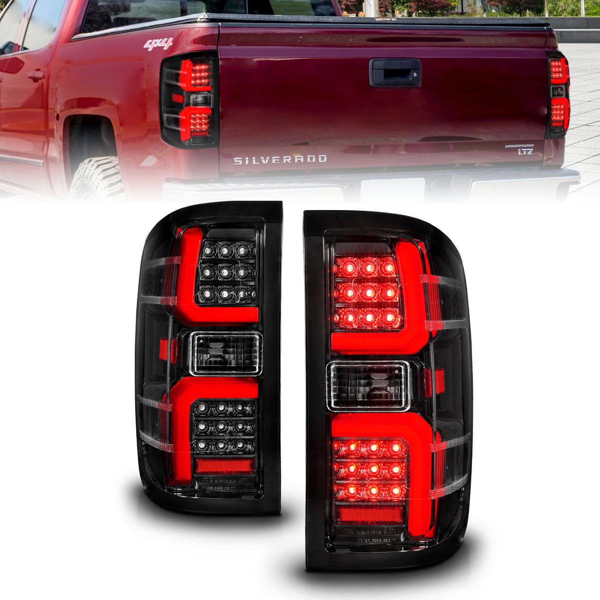 2014-2018 Chevrolet Silverado / 2015-2019 Chevrolet Silverado Tail Light Assembly