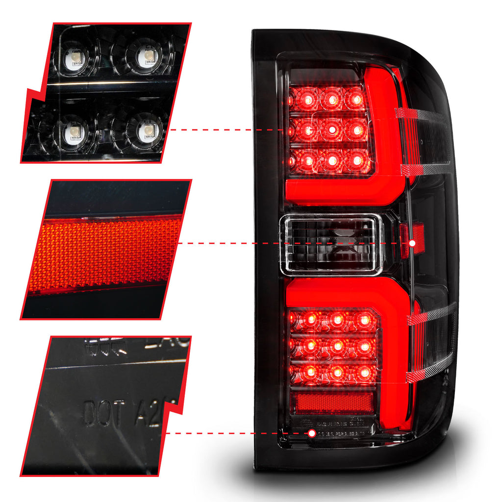 2014-2018 Chevrolet Silverado / 2015-2019 Chevrolet Silverado Tail Light Assembly