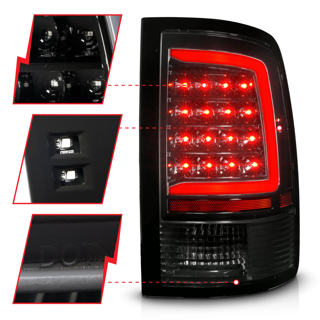 2009-2010 Dodge Ram / 2010 Dodge Ram Tail Light Assembly
