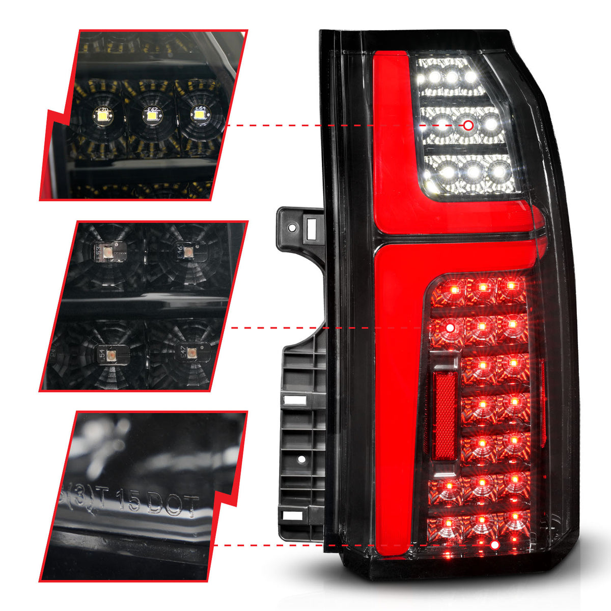 2015-2020 Chevrolet Suburban / 2015-2020 Chevrolet Tahoe Tail Light Assembly