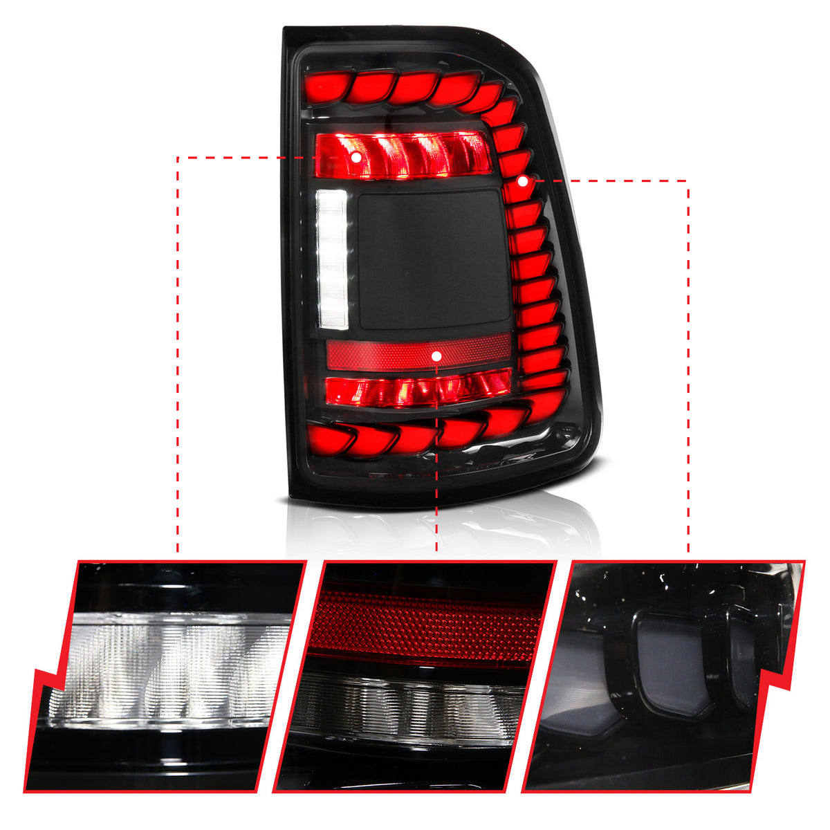 2019-2024 Ram 1500 Tail Light Assembly