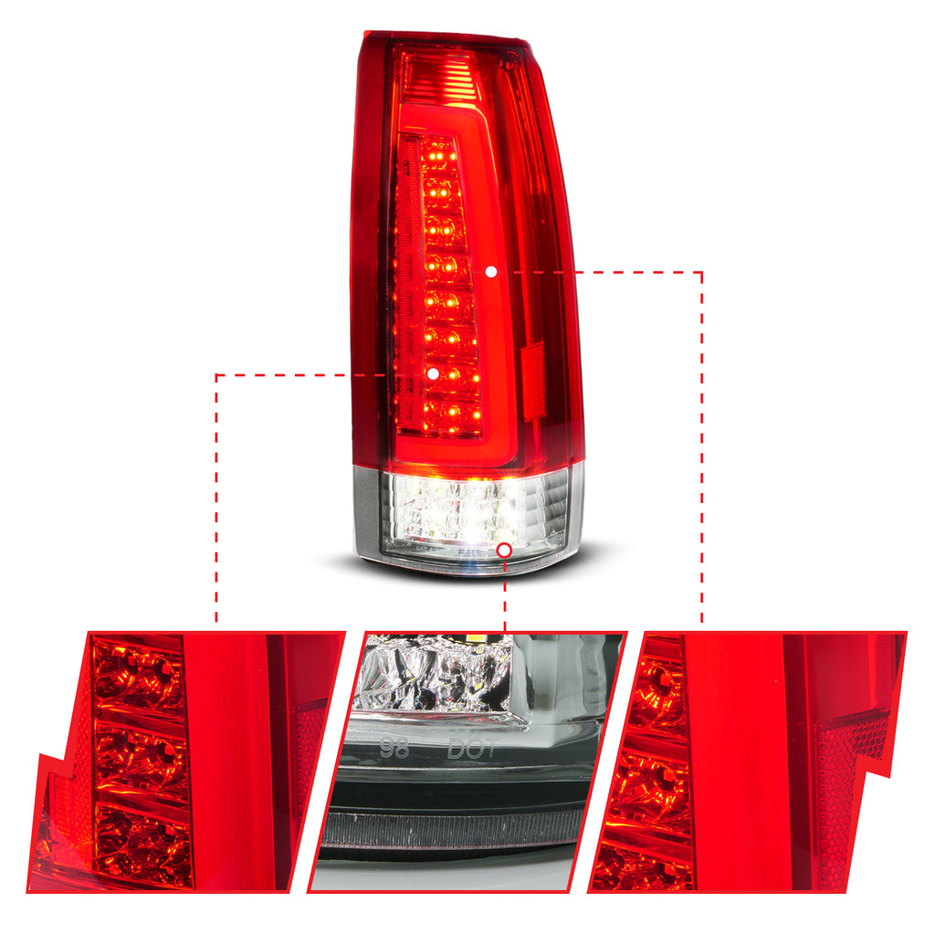 1999-2000 Cadillac Escalade / 1992-1994 Chevrolet Blazer / 1988-1999 Chevrolet C1500 Tail Light Assembly