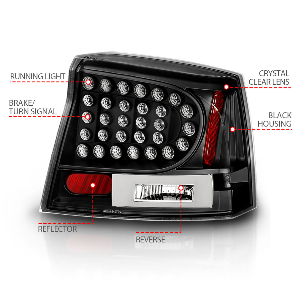 2006-2008 Dodge Charger Tail Light Assembly