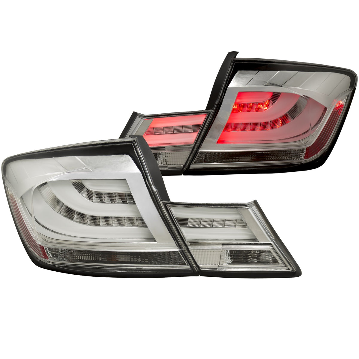 2013-2015 Honda Civic Tail Light Assembly ANZO 321325