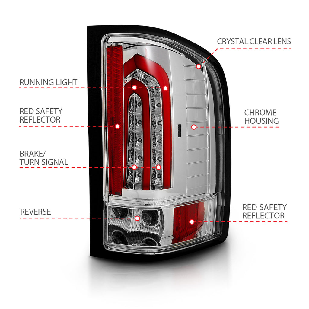 2007-2013 Chevrolet Silverado / 2007 Chevrolet Silverado Led Taillights