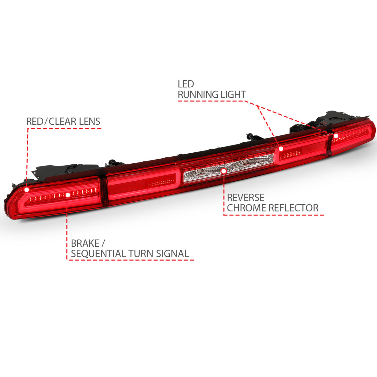 2008-2014 Dodge Challenger Led Taillights
