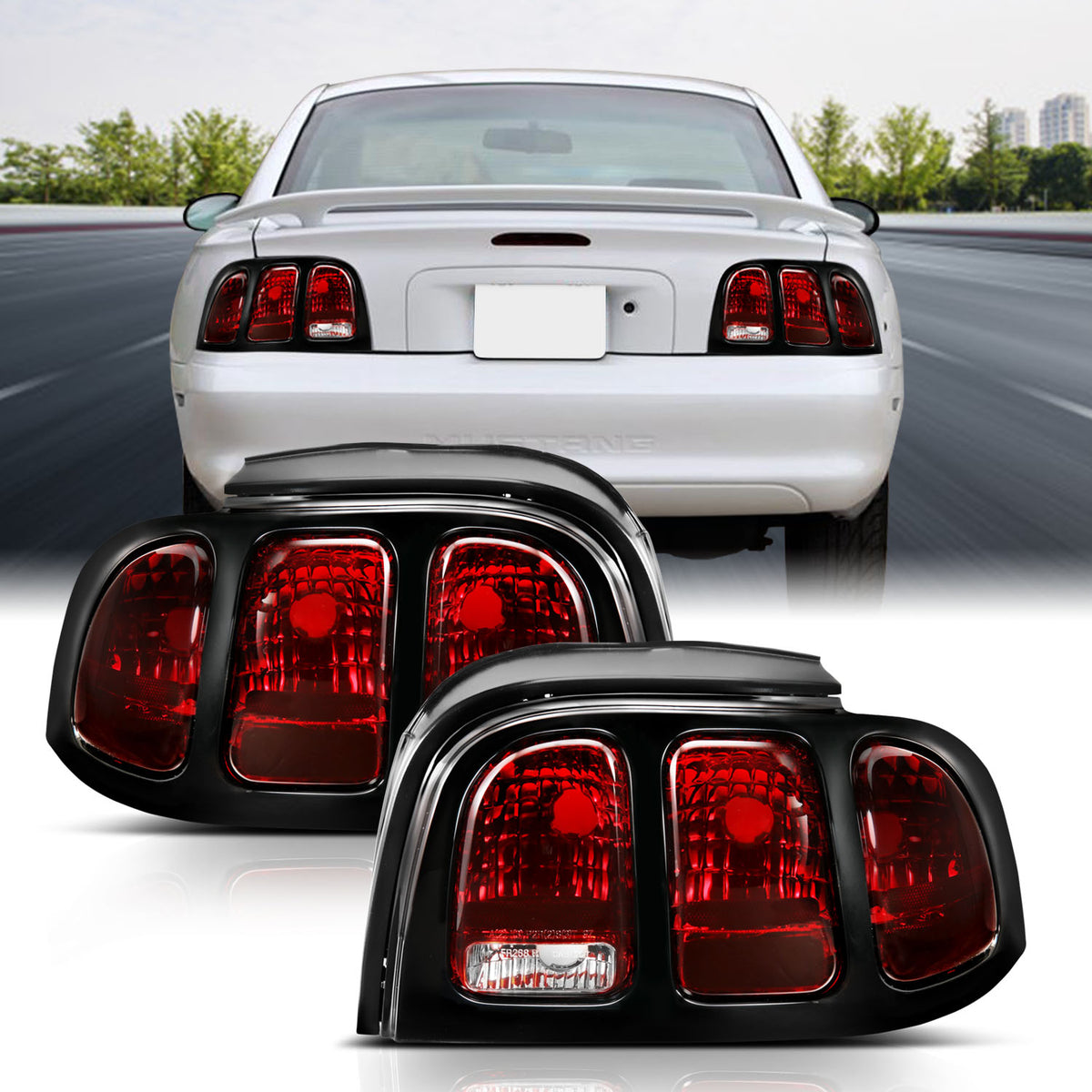 1996-1998 Ford Mustang Tail Light Assembly