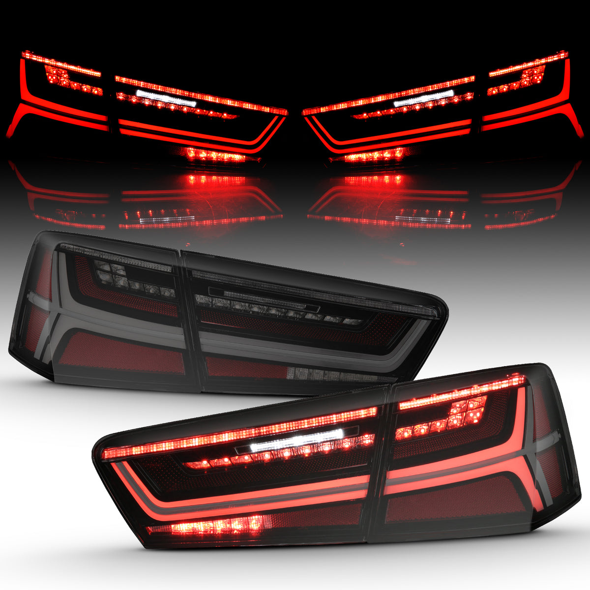 2012-2018 Audi A6 / 2012-2018 Audi A6 Quattro / 2013-2018 Audi S6 LED Tail Lights