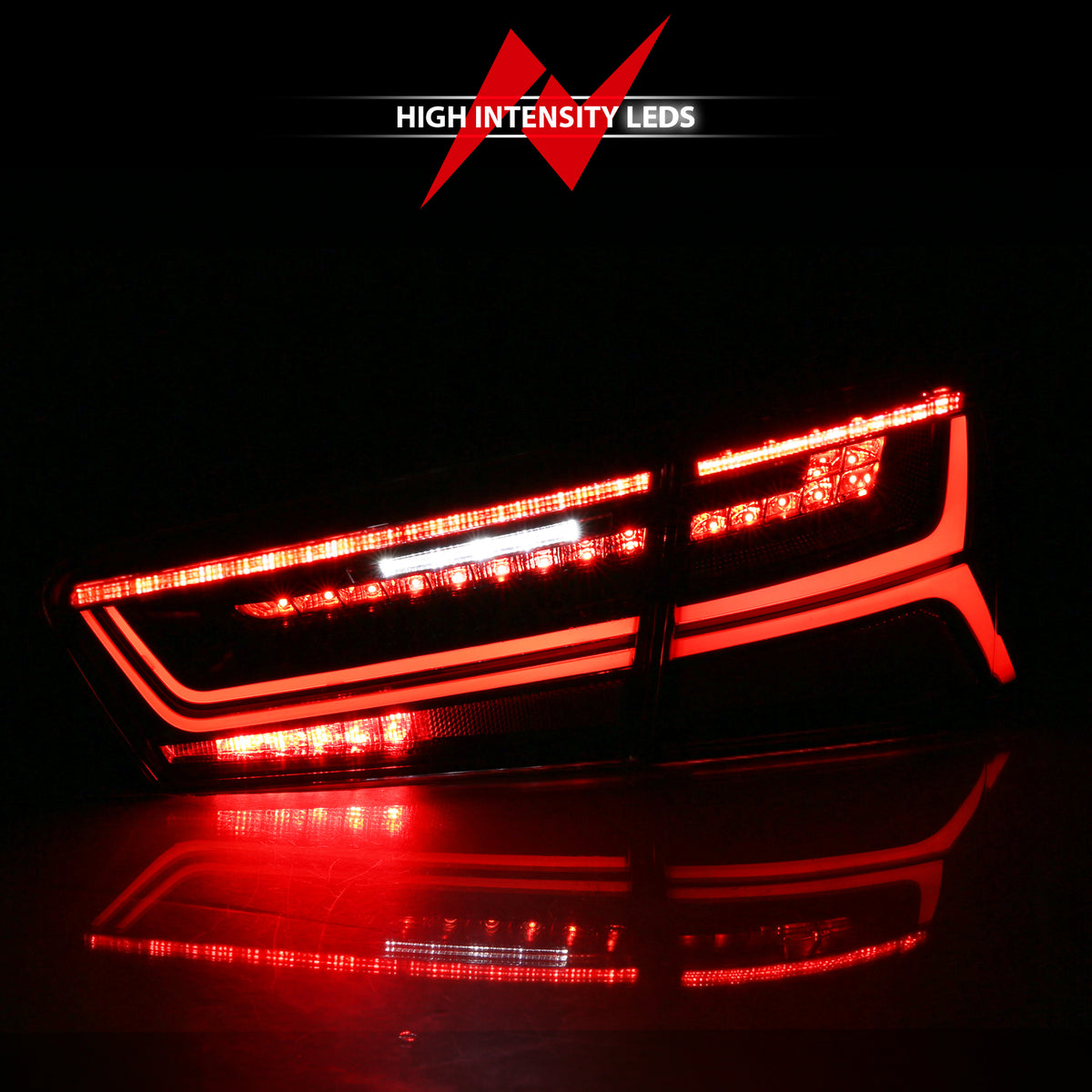 2012-2018 Audi A6 / 2012-2018 Audi A6 Quattro / 2013-2018 Audi S6 LED Tail Lights