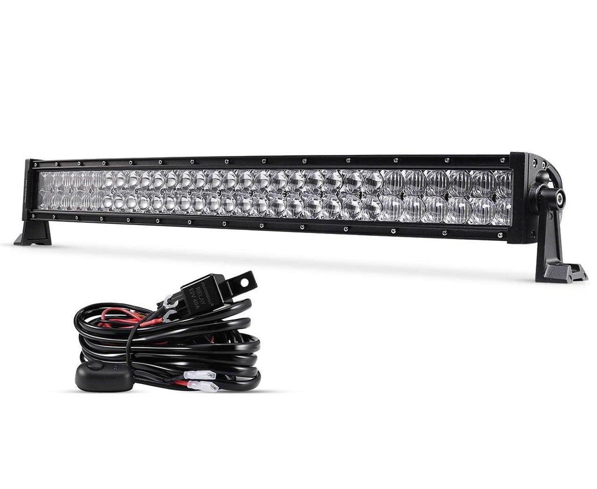 Auxbeam 22 Inch-52 Inch 5D Series Straight/Curved Combo Beam Double Row LED
