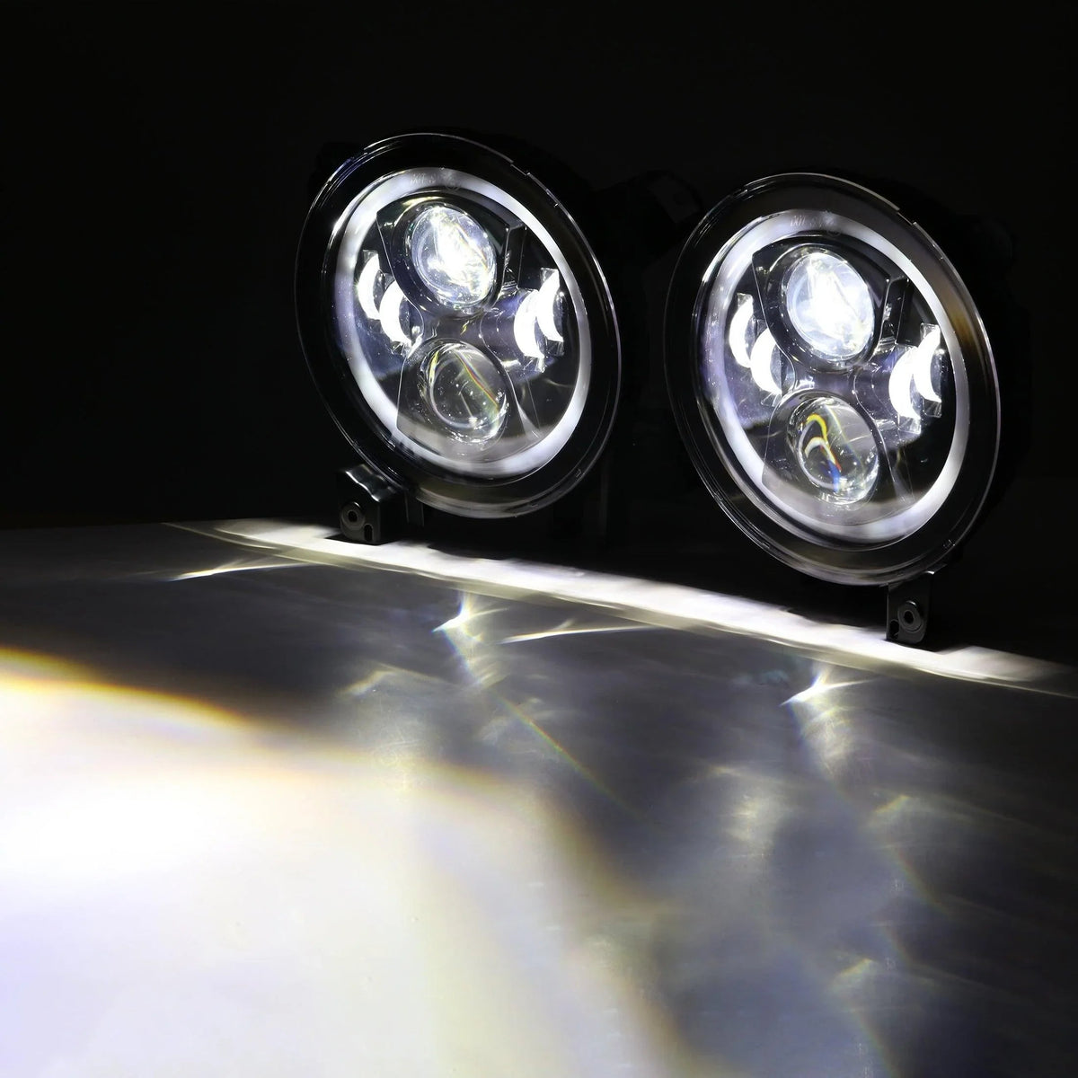 Auxbeam 9 Inch LED Headlights for Jeeps Wrangler JL Jeep Gladiator JT 2018-2022