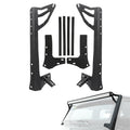 Auxbeam 52" Straight Light Bar 2 IN 1 Design for 2007-2017 Jeep Wrangler JK