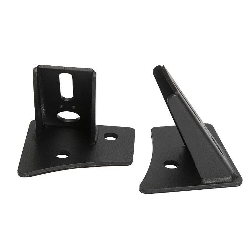 Auxbeam 2pcs Black A-Pillar Light Lower for 2007-2017 Jeep Wrangler JK