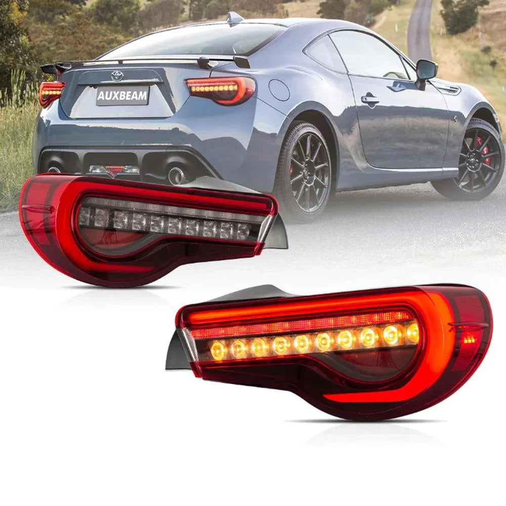 Vland LED Tail Lights Assembly for 2012-2020 Toyota 86 GT86 2013-2020 Subaru BRZ