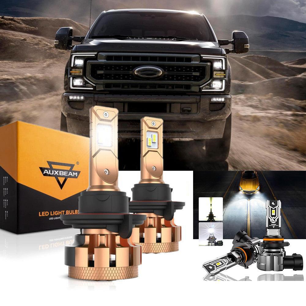 Auxbeam F-16 Plus Series H13 LED High/Low Beam Bulb for 2011-2015 Ford F350