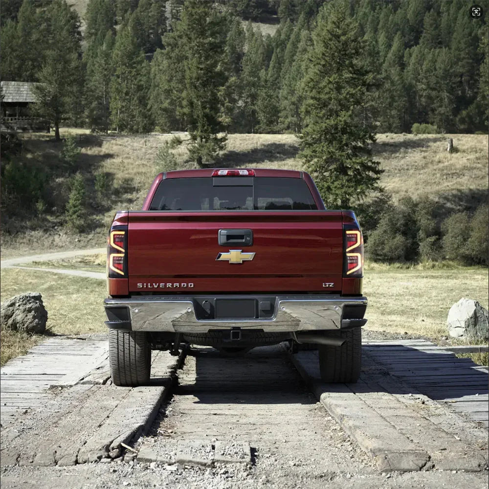Vland LED Tail Light Assembly for 2014-2018 Chevrolet Silverado
