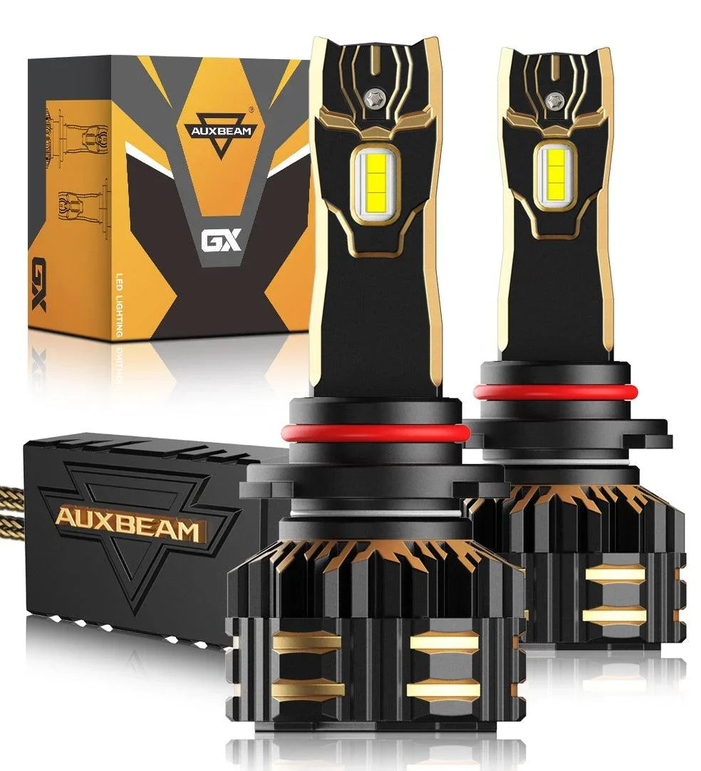 Auxbeam LED Headlight Bulbs Bundle for 2007 GMC Sierra 1500 Classic 9005