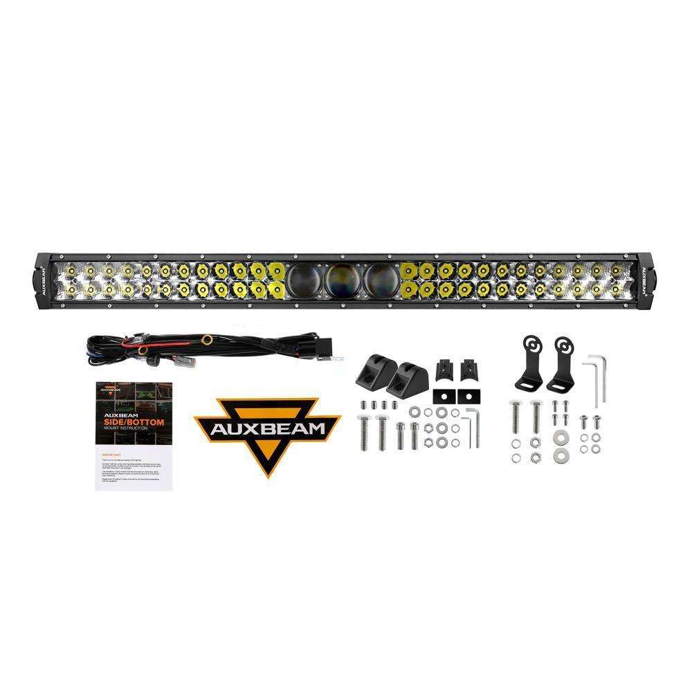 Auxbeam 32 Inch 5D-PRO Series 33000LM Spot Beam Off Road Led Light Bar
