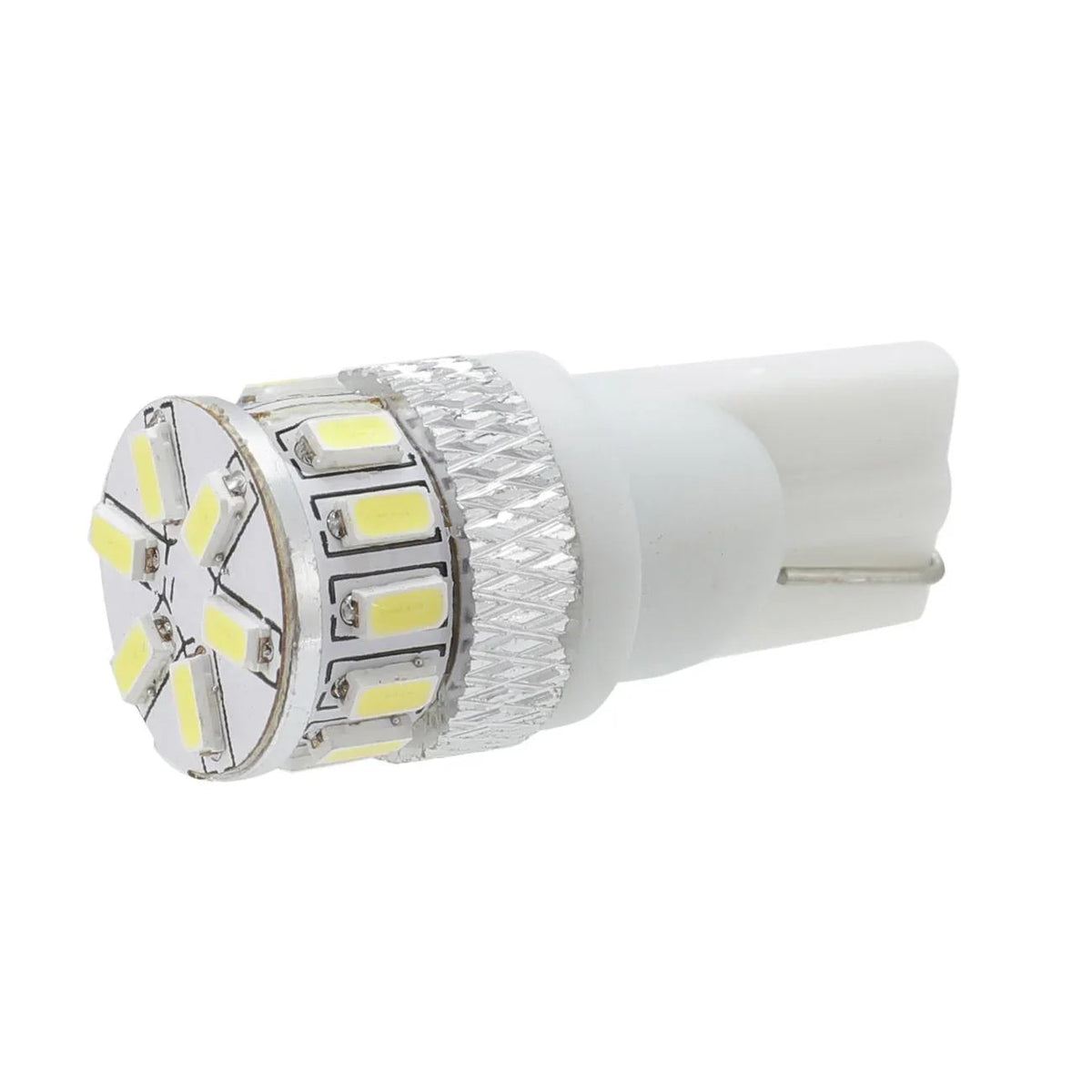 Auxbeam T10/168/194/W5W/2825 White/Red/Amber LED Non-Polarity Light Bulb