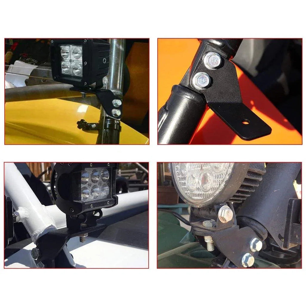 Auxbeam 4 inch Classic-SM Series Dual Row LED Pod for 2016-2021 Yamaha YXZ