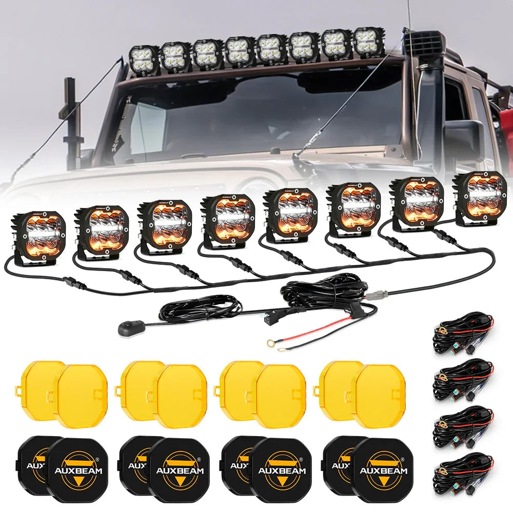 Auxbeam XP-ULTRA Series 3 Inch 84W LED Combo Pod Light Off Road Lights