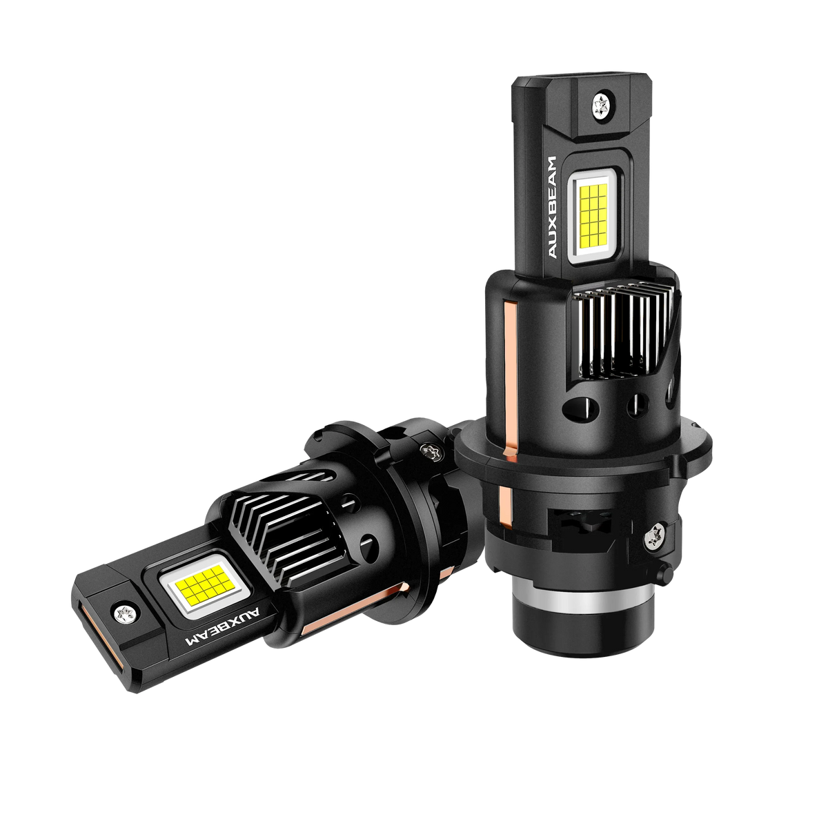 Auxbeam D2 D2S D2R LED Headlight Bulbs 80W D-PRO Series Plug-and-Play HID