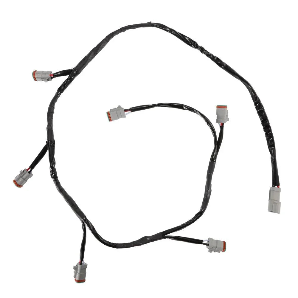 V-max Series 6Pcs Side Shooter Pod Lights with Power Harness